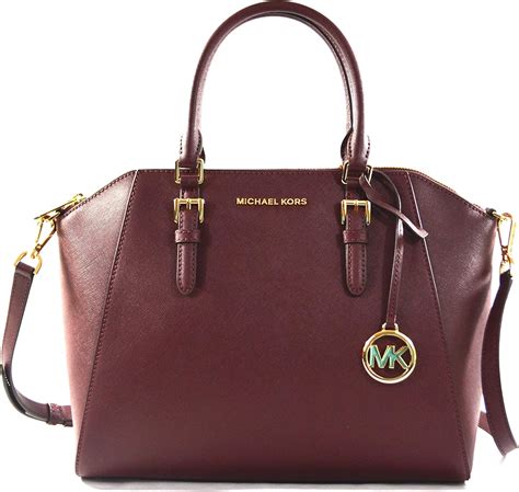 michael kors ciara saffiano large top zip satchel|Best 25+ Deals for Michael Kors Saffiano Satchel Large .